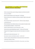 Actual 2025&sol;2026 Air Assault Phase 1&lpar;West Point&rpar; Exam Questions and Answers Already Passed