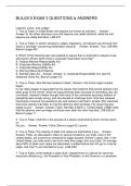 BUL4310 EXAM 3 QUESTIONS & ANSWERS