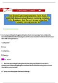 Vati Green Light Comprehensive Form A&comma;B&comma;C  2025&sol;2026 Newest Actual Exam 3 Versions Complete  440&plus; Questions And Correct Answers &lpar;Verified  Answers&rpar; &vert;Already Graded A&plus;