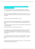 Accounting Certification Practice Test &num;3 &ndash; Questions with 100&percnt; Correct Answers &vert; Verified