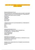 LEAD PAINT ABATEMENT SUPERVISOR REVIEW EXAM LATEST UPDATED