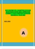 WCU PATHO 370 - CHAPTER 23 EXAM QUESTIONS WITH 100&percnt; APPROVED CORRECT AND VERIFIED ANSWERS GRADED A&plus; PASS 2025