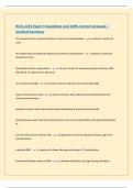 BIOL 2255 Exam 3 Questions and 100&percnt; Correct Answers &vert; Verified Solutions
