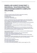 Enrolled Agent Exam
