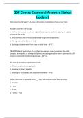 QSP Course Exam and Answers &vert;Latest Update&vert;