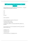 QSP Course Exam and Answers &vert;Latest Update&vert;