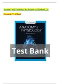 Anatomy and Physiology &ndash; 1st Edition by Elizabeth Co &ndash; Test Bank &lpar;Complete Exam Material&rpar;