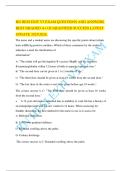 RN HESI Exit V5 &ndash; Exam Questions and Answers &lpar;Latest 2025&sol;2026 Update&rpar; &ndash; Best Graded A&plus; Guaranteed Success