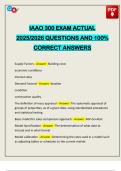 IAAO 300 EXAM ACTUAL 2025&sol;2026 QUESTIONS AND 100&percnt; CORRECT ANSWERS