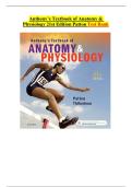 Anthony&rsquo;s Textbook of Anatomy & Physiology &ndash; 21st Edition by Patton &ndash; Complete Test Bank