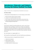 FULL TEST BANK FOR INTRODUCTORY MATERNITY AND PEDIATRIC NURSING 4TH EDITION HATFIELD CHAPTER 1-42&vert; COMPLETE GUIDE A&plus;&vert;VERIFIED