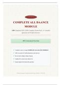 DAANCE 2025&ndash;2026 Complete Exam Pack &ndash; 310&plus; Verified Questions & Answers &vert; A&plus; Graded &vert; All Modules Covered &vert; Premium Study Resource