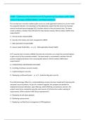 D488 - Cybersecurity Architecture & Engineering Questions with 100&percnt; Correct Answers &lpar;2025&sol;2026&rpar; &vert; Verified Solutions
