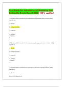 Introductory Chemistry &lpar;2nd Edition&comma; Kevin Revell&rpar; &vert; Complete Test Bank with Verified Answers