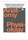 Complete Test Bank for Anatomy and Physiology Openstax 2 nd Edition &vert; All Chapters Covered &vert; Brand New Version&excl;