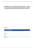 NR228 Nutrition&comma; Health & Wellness Week 3 - edapt quizzes &lpar;Energy Weight Analysis&rpar; 2025-2026 Chamberlain University