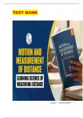 Engineering Science&colon; Measurement&comma; Motion&comma; Energy&comma; Electricity&comma; and Heat &vert; Complete Test Bank with Answers