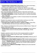 LSUS MHA 706 FINAL EXAM 2025  FINANCIAL MANAGEMENT MIDTERM  ALL QUESTIONS AND CORRECT ANSWERS  ALREADY GRADED A&plus;  PROFESSOR VERIFIED