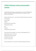 NURS 3320 Exam 3 with accurate detailed answers