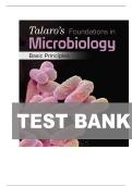 TEST BANK FOR Talaro's Foundations in Microbiology 12th Edition by Barry Chess ISBN&colon; 978-1265739362 COMPLETE GUIDE ALL CHAPTERS COVERED 100&percnt; VERIFIED A&plus; GRADE ASSURED&excl;&excl;&excl;&excl;&excl;NEW LATEST UPDATE&excl;&excl;&excl;&excl;&excl;GUARANTEED PASS&excl;&excl;&excl;&excl;&excl;