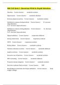 NSG 245 Quiz 1&colon; Questions With In-Depth Solutions