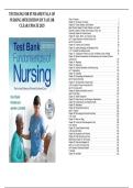 TEST BANK FOR  FUNDAMENTALS OF NURSING 10TH EDITION BY TAYLOR CLEAR UPDATE 2026