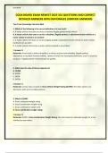 CODA BOARD EXAM NEWEST 2025 331 QUESTIONS AND CORRECT DETAILED ANSWERS WITH RATIONALES &lpar;VERIFIED ANSWERS&rpar;