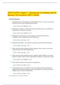 Nursing and Health Sciences Test Bank &vert; Multiple-Choice Questions with Answers