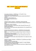 EMR - AHASTI FINAL EXAM RECENTLY UPDATED