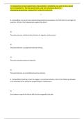 FIT BCBA MOCK EXAM QUESTIONS AND CORRECT ANSWERS&vert; ACCURATE REAL EXAM WITH FREQUENTLY TESTED QUESTIONS AND RATIONALE&vert;ALREADY A GRADED&vert;GUARANTEED PASS&vert;LATEST UPDATE 2024&sol;2025&period;
