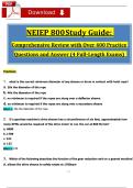 NEIEP 800 Study Guide &ndash; Comprehensive Review with Over 400 Practice Questions and Answers &lpar;4 Full-Length Exams&rpar;