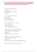 NURS 5338 UNIVERSITY OF TEXAS AND ARLINGTON EXAM YEAR 2024&sol;2025 &sol; ACCURATE CURRENTLY TESTING EXAM VERSIONS WITH ACTUAL QUESTIONS AND DETAILED ANSWERS WITH A STUDY GUIDE &sol; EXPERT VERIFIED FOR GURANTEED PASS&sol; LATEST UPDATE&period;