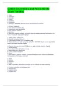 CAISS Extremities and Pelvic Girdle Exam -Verified