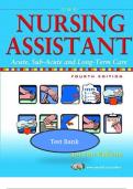 Test Bank &ndash; The Nursing Assistant&colon; Acute&comma; Subacute&comma; and Long-Term Care&comma; 4th Edition &ndash; Complete Chapters