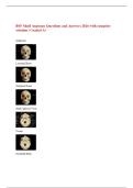 BSF Skull Anatomy Questions and Answers 2026 with complete  solution &vert; Graded A&plus;