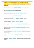 ASPHALT LEVEL 1B QUESTIONS AND ANSWERS UPDATED 2025&sol;2026 ALL ANSWERS CORRECT VERIFIED BEST GRADED A&plus; FOR PASS