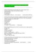 NSG 6998 FNP Predictor Exam&colon; Questions With Verifiable Solutions
