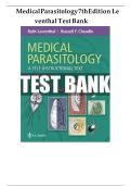 TEST BANK FOR Medical Parasitology&colon; A Self-Instructional Text Seventh Edition by Ruth Leventhal&comma; Russell F&period; Cheadle&period;ISBN&colon;978-0803675797&period;COMPLETE GUIDE ALL CHAPTERS COVERED 100&percnt; VERIFIED A&plus; GRADE ASSURED&excl;&excl;&excl;&excl;&excl; NEW LATEST UPDATE&excl;&excl;&excl;&excl;&excl;
