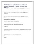 PTAP 1400 Exam 4 &vert; All Questions and Correct Answers &vert; Graded A&plus; &vert; Verified Answers &vert; Just Released