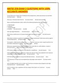 MATSE 259-EXAM 2 QUESTIONS WITH 100&percnt; ACCURATE ANSWERS