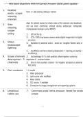 FES Exam Questions With All Correct Answers 2025 Latest Update