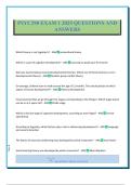 PSYC290 EXAM 1 2025 QUESTIONS AND ANSWERS