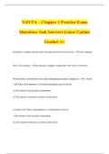NAVTA &ndash; Chapter 1 Practice Exam Questions And Answers Latest Update Graded A&plus; Identify the company which assumes the greatest portion of an account - Lead Company