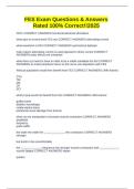 FES Exam Questions & Answers Rated 100&percnt; Correct&excl;&excl;2025