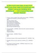 Glynco FLETC BOP FINAL EXAM STUDY  GUIDE 2025&sol;2026 COMPLETE QUESTIONS AND  CORRECT DETAILED ANSWERS WITH  RATIONALES &vert;&vert; 100&percnt; GUARANTEED PASS  <RECENT VERSION> 