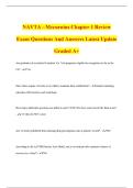 NAVTA &ndash; Mccurnins Chapter 1 Review Exam Questions And Answers Latest Update Graded A&plus;