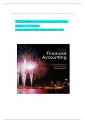 TEST BANK Financial Accounting&comma; 6th Edition Chapters 1 &ndash; 12 Complete By David Spiceland&comma; Wayne Thomas and Don Herrmann