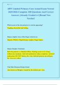 68W Limited Primary Care Actual Exam Newest  2025&sol;2026 Complete 100 Questions And Correct  Answers &vert;Already Graded A&plus;&vert;&vert;Brand New  Version&excl;