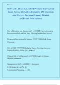 68W ALC&comma; Phase 3&comma; Limited Primary Care Actual  Exam Newest 2025&sol;2026 Complete 150 Questions  And Correct Answers &vert;Already Graded  A&plus;&vert;&vert;Brand New Version&excl;
