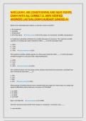 NATE EXAM&colon; AIR CONDITIONING AND HEAT PUMPS EXAM WITH ALL CORRECT & 100&percnt; VERIFIED ANSWERS &vert;ACTUAL EXAM&vert;ALREADY GRADED A&plus;